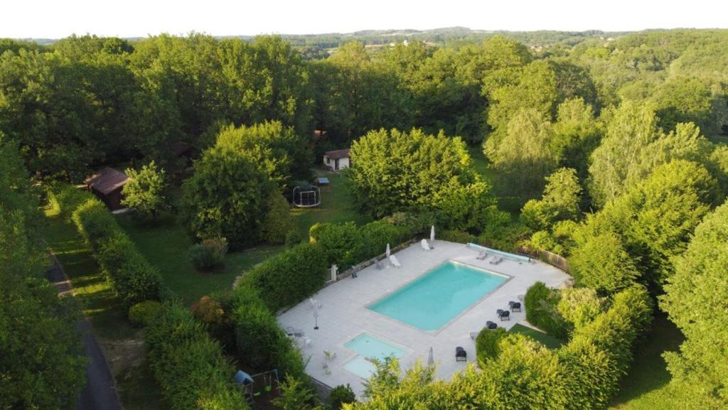 Вилла Le Clos Des Chenes Saint-Genies Экстерьер фото